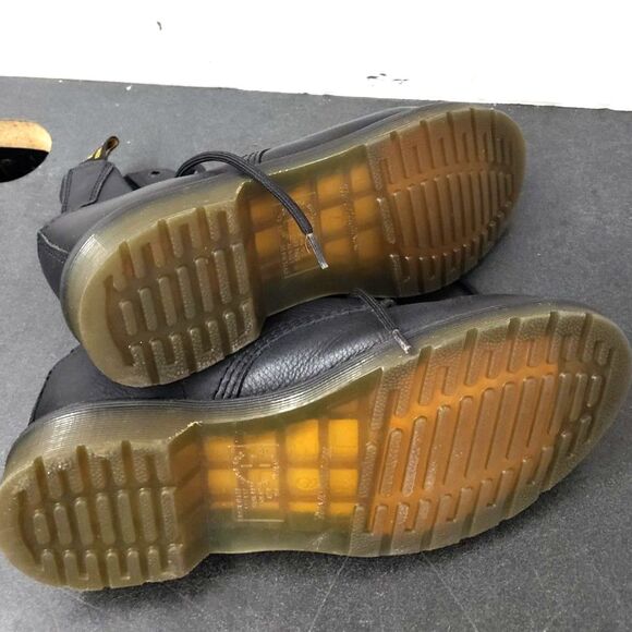 Dr. Martens Black Leather Pascal Combat Boots - Size 8 - Picture 5 of 11